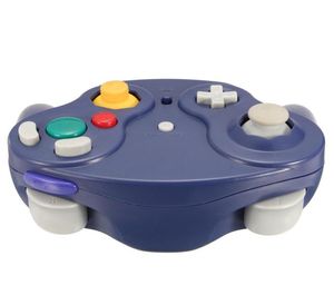 24GHz draadloze controller game gamepad voor Nintendo Gamecube NGC Wii Purple A6672568