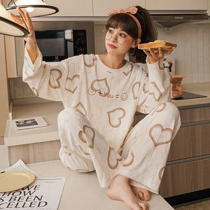 24Homewear sets voor dames outfits Tweedeksels set vrouwelijke Designer pyjama's lange mouw comfort set los fitting meerdere opties katoen cartoon huiskleding