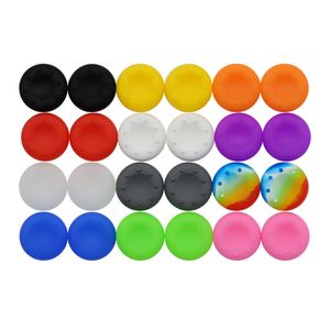 24in1 Rubber Siliconen Joystick Cap Analoge Controller Thumb Stick Grip Cover Voor PS5 PS4 XBOX One 360 Duimgreep Case knop