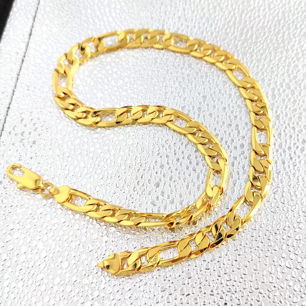 24K Real YELLOW GOLD FINISH SOLID HEAVY 12MM XL MIAMI CUBAN CURN LINK NECKLACE CHAIN Meilleur emballage Livraison gratuite Durée de vie inconditionnelle