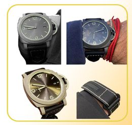 Band de montre de montre Nylon Nylon Fibre de nouveau style 24 mm ajusté pour PAM 01662 01119 Bracelets de haute qualité STRAP HOMMES MENS