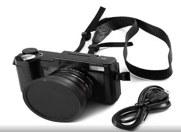 Cámara digital profesional HalfDSLR HD de 24MP w4x TelepoFisheye lente gran angular cámara Macro HD cámara de vídeo 6631510