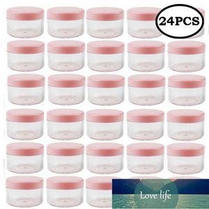 24 stks 10G Make Up Jar Cosmetische Sample Lege Container Plastic Ronde Deksel Kleine Fles Oogschaduw Cream Travel Pot