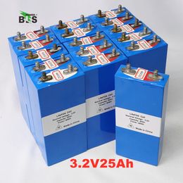 24 batteries LiFePO4 3.2v, 26ah, rechargeables, cellules polymères, pour pack 12v, 25ah, pour vélo électrique, convertisseur de puissance UPS, lumière solaire HID