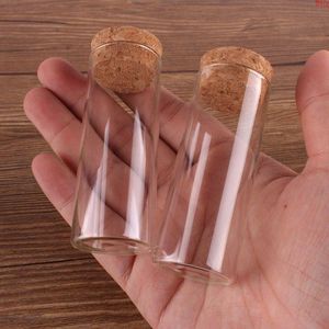 24pcs 30 ml taille 27 * 70 mm Tube à essai avec bouteille de bouchon de liège