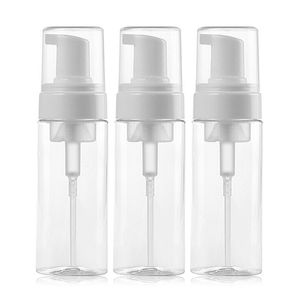 24 stks / partij 150 ml Pet Plastic Schuimende fles met schuimende pomp voor zeepdispenser, cosmetische huidverzorgingspakking