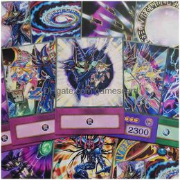 24 stks/set Dark Magician Series Gerelateerde ondersteuningskaart Quick Play Equip Spell Trap Super Magical Prophecy Spellcaster Orica G220311 Drop Dhrps