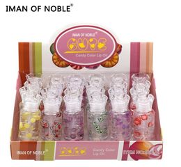 24Pcsbox Fruit Brillant À Lèvres Transparent Miroir Huile À Lèvres Hydratant Réparateur Repulpant Lipgloss Lèvres Sexy Dodues Maquillage Cosmétiques6028390