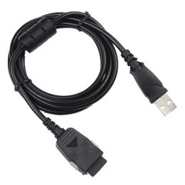 24pin USB DC Charger PC Cordon de câble de câble pour Samsung YP-Q2 J / C Q2A Q2E YM-PD1 MP3