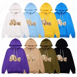 24s Palmsangel designer hoodie heren dames hoodies beer grafisch alfabet sweatshirts splash inkt vrouwen hoeken hoodys trend plus truien hoodie