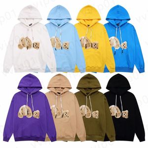 24s Palmsangel designer sweat à capuche hommes femmes sweats à capuche ours graphique alphabet sweats splash encre femmes angles sweats à capuche tendance plus pulls à capuche