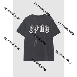24ss AB Designer T-shirt Anines Bing Sweat-shirt Mode Slim Style classique Avant Dos Lettre imprimée Tee Coton Femmes Col rond Annie Bing T-shirt Polo Tops Anime 522