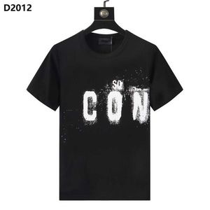 24SS Marque Hommes T-shirt Designer Hommes Polo D2 DSQ ICON GG Tops Luxe Dsquare Imprimer Shorts O-Cou Manches Courtes Chemises Pour Hommes DT2024 Streetwear T-shirts Vêtements JL62