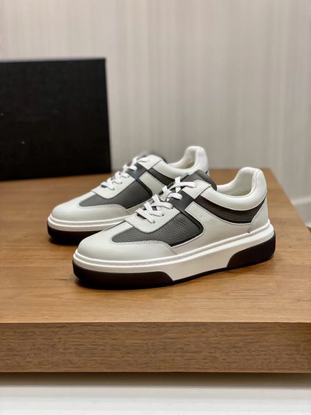 24SS Sneakers à styles décontractés Downtown Shoes Pedro Low Top Skateboard Walking Suede Cuir Mens Casual Shoe Black White Flat Trainers EU38-45