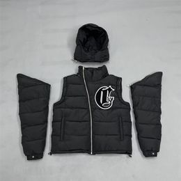 24SS Corvidae Winter Down Jacket Parkas Docuable Coat Wear Toppest Quality Original Embrodery Warmth Vestets vestestop