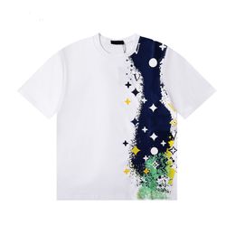 24SS Designer Casual T-shirts Hommes Classique Lettre Impression Chemises Mode T-shirt Été Paris Unsex Coton Tops Tee Sport