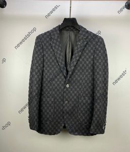 24SS designer herenjas Blazers Luxe westerse stijl Vrijetijdskleding jassen met geometrieprint Damesjas met letterprint casual High-end jassen