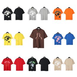 24SS Designer T-shirt Men Shirt 555 Angel Tshirt Women Spider HoodiestShirts Hip Pop Sleeves T-T-T-T-T-shirts Coton Tshirts High Street Eur Taille