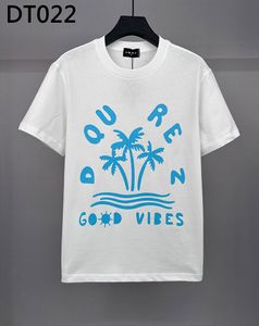 24SS Designer Tide T-shirts borstletter gelamineerde afdruk korte mouw High Street losse oversize casual hiphop T-shirt 100% pure katoenen tops voor mannen en vrouwen