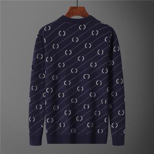 24SS Europa Nieuwe trui voor herentrui 100 katoen hoodie aangepaste patroon mode -logo sfeer losse warme top 1216FY00002222