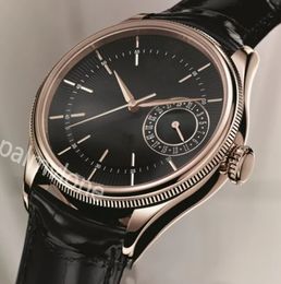 24ss Hot Heren Horloges 39mm Automatisch Mechanisch Horloge Zwart Cellini Keramische Saffier Horloges Super lichtgevende montre de luxe