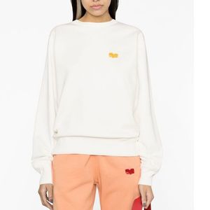 24SS Isabels Marant Nouveau Sweat-shirt en coton de créateur à la mode Slim Classique Lettre chaude Imprimer Casual Polyvalent Femmes à manches longues Pull à capuche en vrac Pull Tops