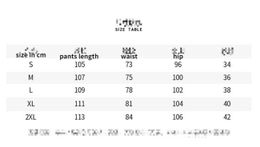 24SS Jeans pour hommes Men's Mens rétro patchwork évasé pantalon grunge sauvage empilé long pantalon long droit y2k baggy lavé fané pour hommes