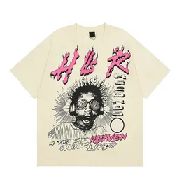 Designer de haute qualité Haikyuu T-shirt Shirt Graphic Mens Mens à manches courtes Nouvelles femmes Vintage Wash Street Loose Round Neck High Street Trendl T-shirts A015