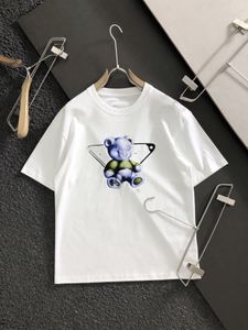 24SS Luxueux Italie Marques Designer PRA Tshirt À Manches Courtes Crewneck Tee Respirant Hommes Femmes Amoureux De La Mode Imprimer Hip-Hop En Plein Air Streetwear T-shirt Vêtements