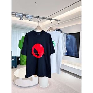 T-shirt de créateur pour hommes et femmes 24SS T-shirt de luxe d'été Hip Hop Shirt à manches courtes 100% Coton Probition décontractée Logo T-shirt à imprimé vert fluorescent