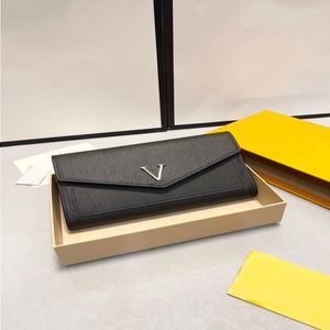 24SS Men's and Women's Universal Luxury Handtas Designer Envelope Purse met een paar grote compartimenten en meervoudige pocket envJ