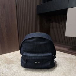 24SS Men's Luxury Designer Denim sac à dos Sac fourre-tout pour hommes sac à bandoulière Bag de librairie haut de gamme