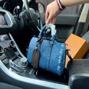 24SS Men's Luxury Designer New Keepall 25 Sac de voyage portable Sangle à main de sac à main pour sacs à main