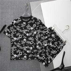 24SSS Men's Tracks Cases Trendy Casual Letter R Printing Personnel confort