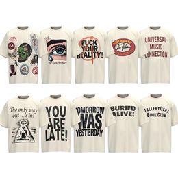 24SSS Men t Designer Tshirt Letter Print Tops Shirts à manches courtes Gallrys Pant