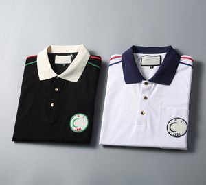 24SS MENS POLOS Zomerkenmerk Kleding Luxe ontwerper Polo Shirts Fashion Embroidery T -shirt High Street