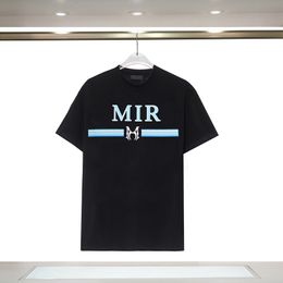 24SS Hommes T-shirts Designer Lettre d'été Motif Reine Imprimé T-shirt en coton Casual Loose Tops Tees Unisexe Vêtements à manches courtes