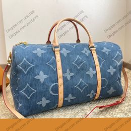 24SS Mens Femmes Luxurys Designers Sacs Denim Sacs Outdoor Handbag à jet d'encre Sac Accessoires Messenger Messer