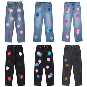 24ss nouvelle marque de créateur Jeans décontractés Style de rue pantalons de mode lettres imprimées pour femmes pantalons décontractés pour hommes