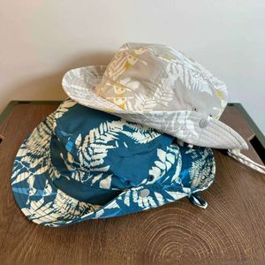 24SS NIEUWE Designer Bucket Hats Beach Resort Style Fisherman voor Outdoor Mountaineering UV Resistant Hat Summer Gedrukte modieuze Sun Hat Flower Print