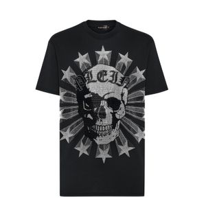 24SS Plein Bear T-shirt Herenontwerper T-shirts Brandkleding Rhinestone PP Skull Men T-shirt Ronde nek SS Stones Classical Hip Hop Streetwear T-shirt Top Tees PB 160628