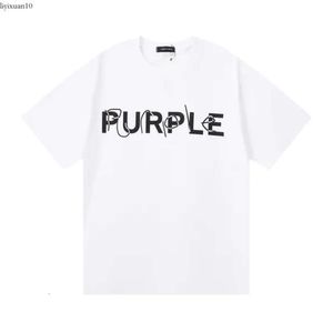 24SS Purple Brand T-shirt Size XS-5XL Grand Designer Tees Mens T-shirt Homme T-shirts Femmes Vêtements lâches Designers Luxury Designers Spring Summer Tide 286