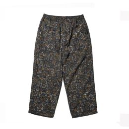 24SS Relaxed Casual bedrukte pantalon voor heren 2024ss