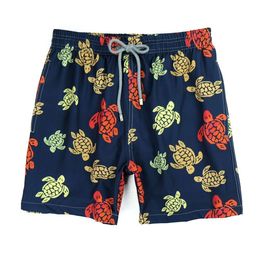 24SS VILEBRE Short VileBrequin Turtle Summer Designer Shorts pour le pantalon de surface imprimé pour hommes Sandfast Dry Beach Pantal