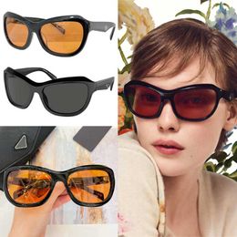 24SS Mujeres Diseñador Swing Gafas de sol Spra27 Gafas de sol para mujeres Negro extra grande marco de acetato rectangular lentes grises nuevas gafas de vacaciones de viaje