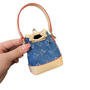 24SS dames luxe ontwerper mini totes klassieke kleur contrastbox tassen bloem handtas shouder crossbody dames handtassen portemonnee pochette 10 cm