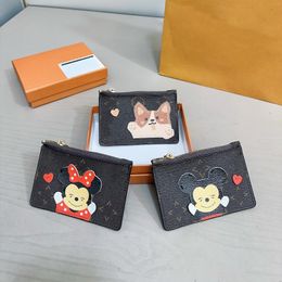 24SS Dames Luxe Designer Coin Purse Exquisite Warters Multifunctionele Small Wallet Card Bag 13 cm 13 cm