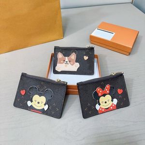 24SS Dames Luxe Designer Coin Purse Exquisite Wanticip Multifunctionele Small Wallet Card Bag 13cm GOHSL