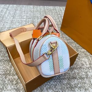 24SS vrouwen moeten tassen diagonaal dambord contrast lederen crossbody tas luxe ontwerper handtas kaarten houder buitenreis portemonnee pouc