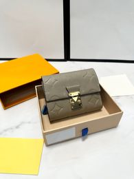 Bolsa de tarjetas de billetera multifuncional de Luxury Diseñador de bolsos de lujo.